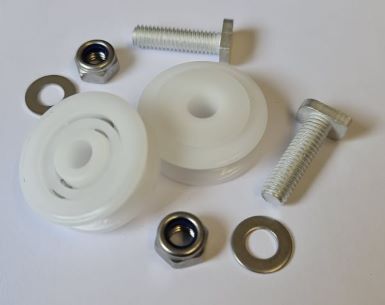 Door Wheels Kit 28mm Pack 2